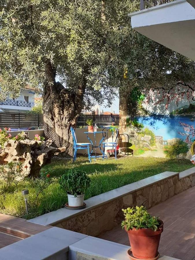 Ferienwohnung Petra-Elia Skála Foúrkas Exterior foto
